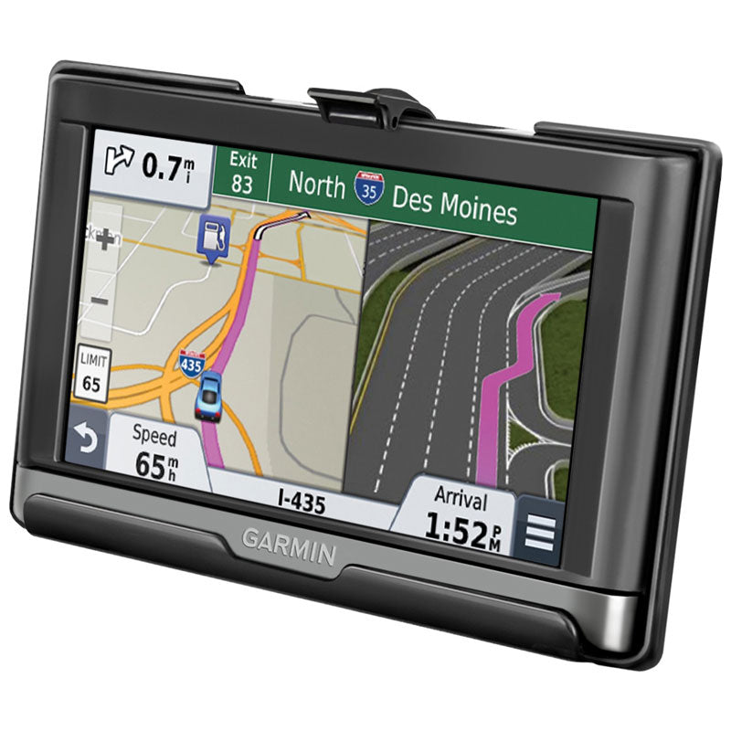 RAM-HOL-GA57U:RAM-HOL-GA57U_1:RAM® EZ-Roll'r™ Cradle for Garmin nuvi 2557LMT, 2598LMTHD + More