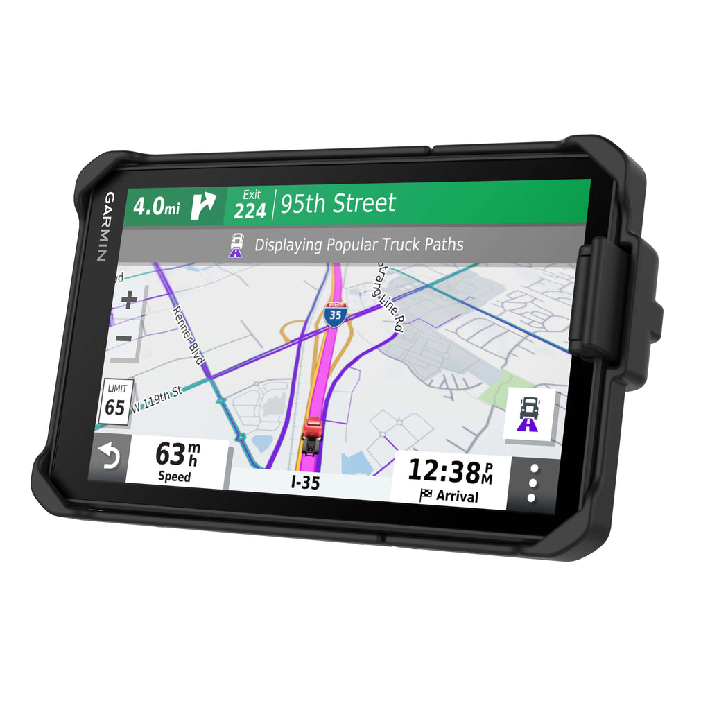 RAM-HOL-GA77LU:RAM-HOL-GA77LU_1:RAM® EZ-Roll'r™ Locking Cradle for Garmin dēzl™ OTR700