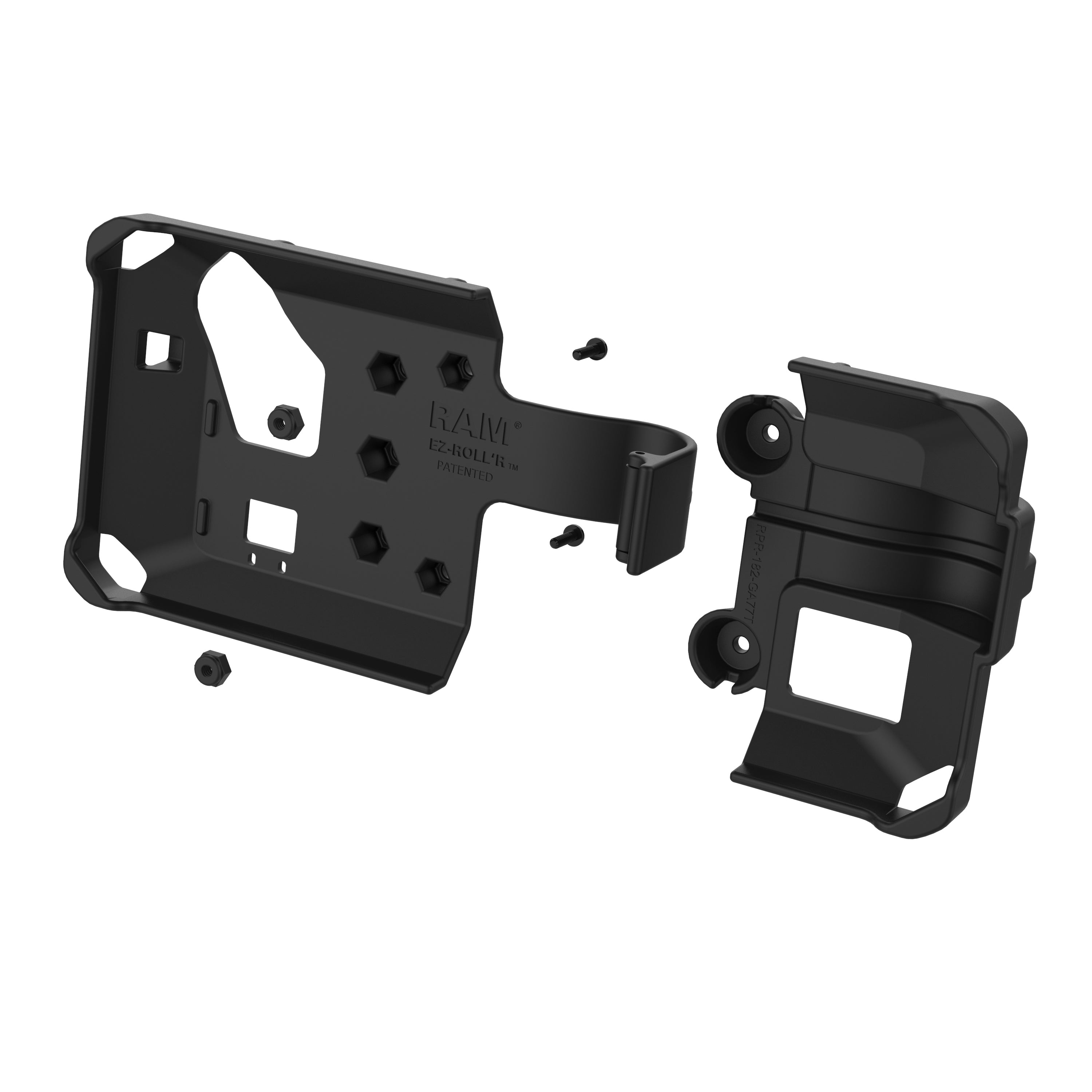 RAM-HOL-GA77LU:RAM-HOL-GA77LU_1:RAM® EZ-Roll'r™ Locking Cradle for Garmin dēzl™ OTR700