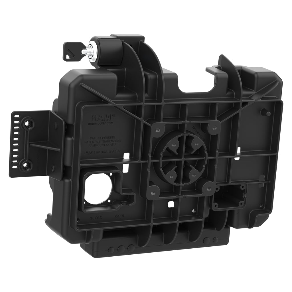 RAM-HOL-GE4KLU:RAM-HOL-GE4KLU_1:RAM® Form-Fit Locking Holder for Getac ZX10