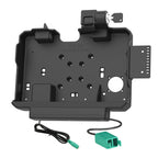 RAM-HOL-GE4PD2KLU:RAM-HOL-GE4PD2KLU_1:RAM® Locking Power + Dual USB Data Dock for Getac ZX10