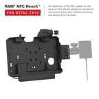 RAM-HOL-GE4PD2KLU:RAM-HOL-GE4PD2KLU_1:RAM® Locking Power + Dual USB Data Dock for Getac ZX10