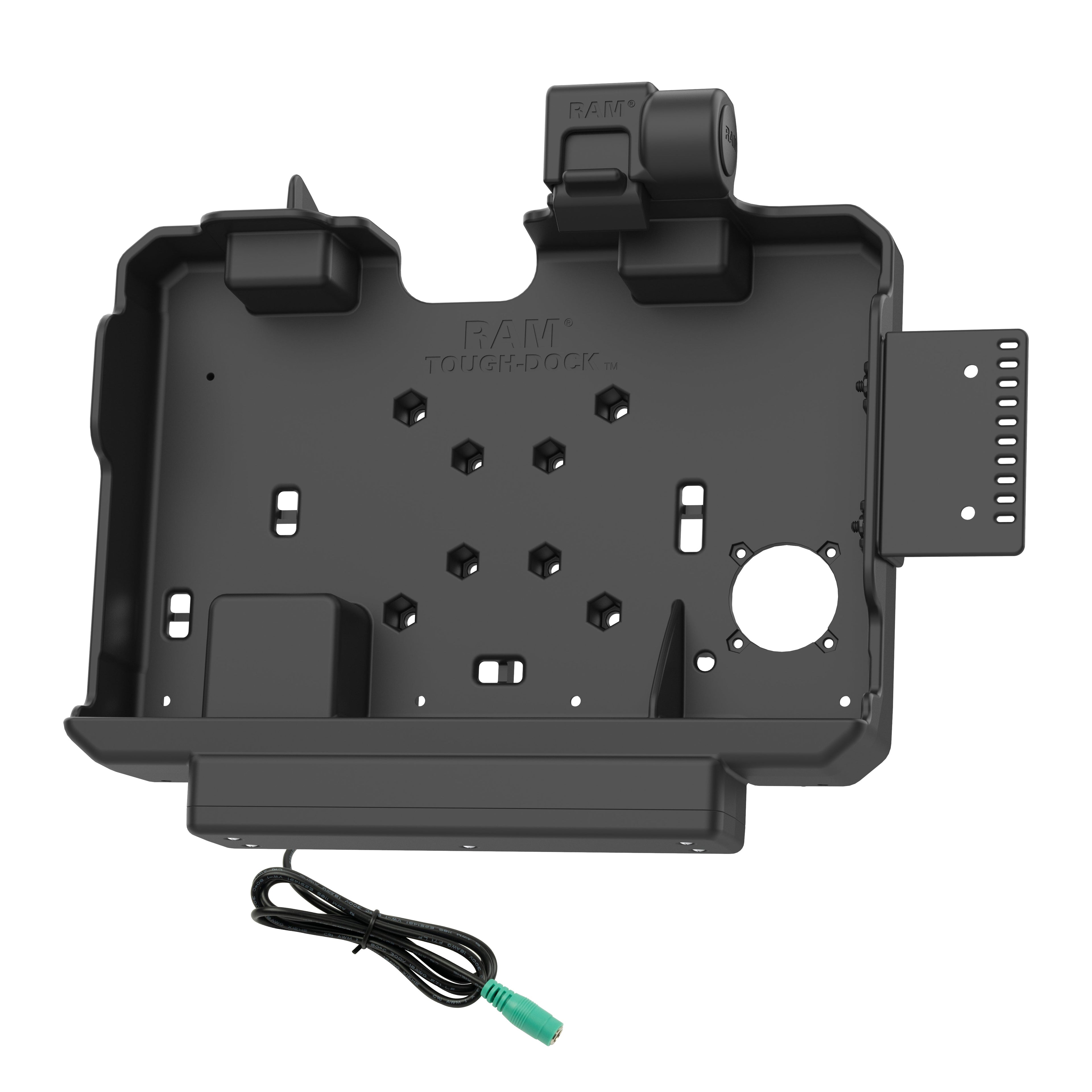 RAM-HOL-GE4PU:RAM-HOL-GE4PU_1:RAM® Form-Fit Powered Dock for Getac ZX10