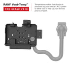 RAM-HOL-GE4PU:RAM-HOL-GE4PU_1:RAM® Form-Fit Powered Dock for Getac ZX10