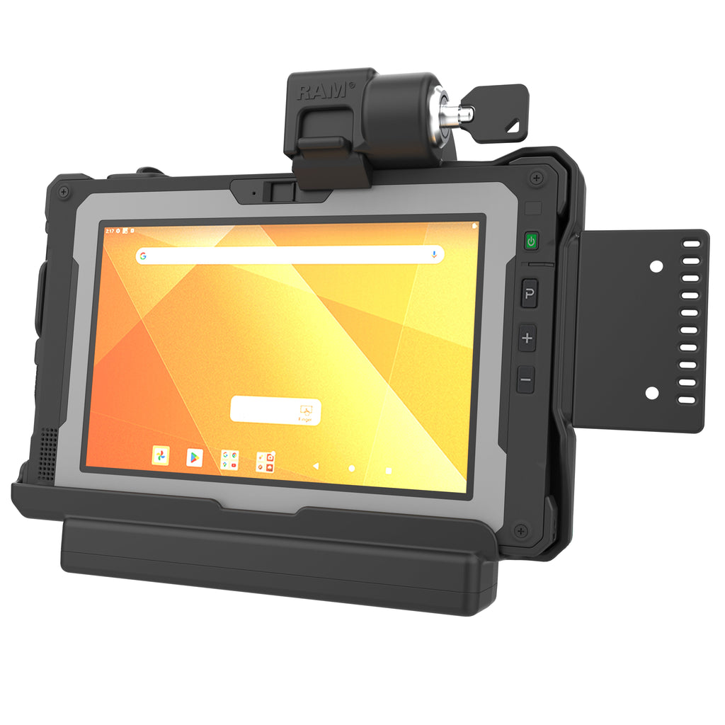 RAM-HOL-GE5KLU:RAM-HOL-GE5KLU_1:RAM® Form-Fit Locking Holder for Getac ZX80
