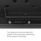 RAM-HOL-GE5PD2KLU:RAM-HOL-GE5PD2KLU_1:RAM® Locking Power + Dual USB Data Dock for Getac ZX80