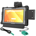 RAM-HOL-GE5PD2U:RAM-HOL-GE5PD2U_1:RAM® Power + Dual USB Data Dock for Getac ZX80