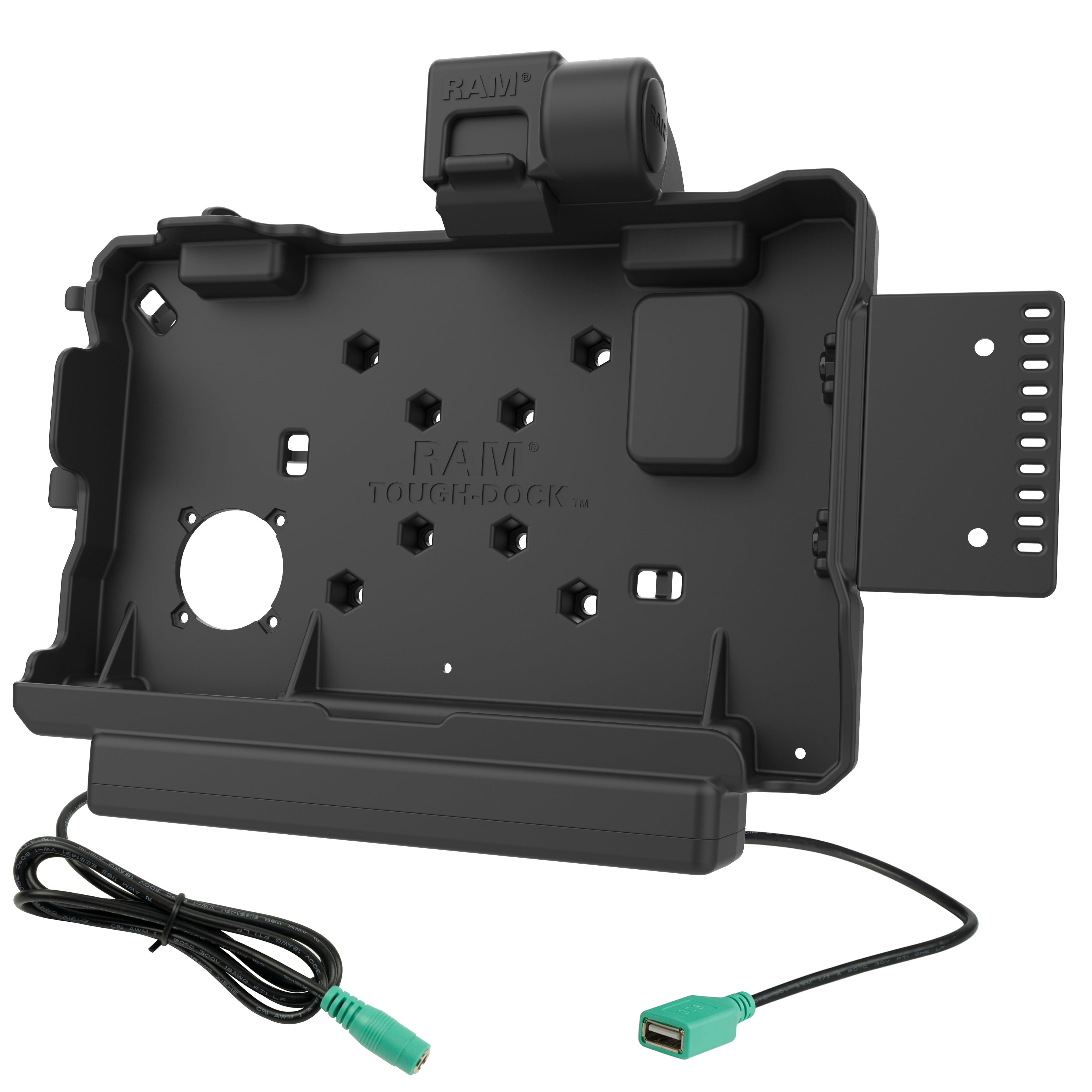 RAM-HOL-GE5PDU:RAM-HOL-GE5PDU_1:RAM® Power + Data Dock for Getac ZX80
