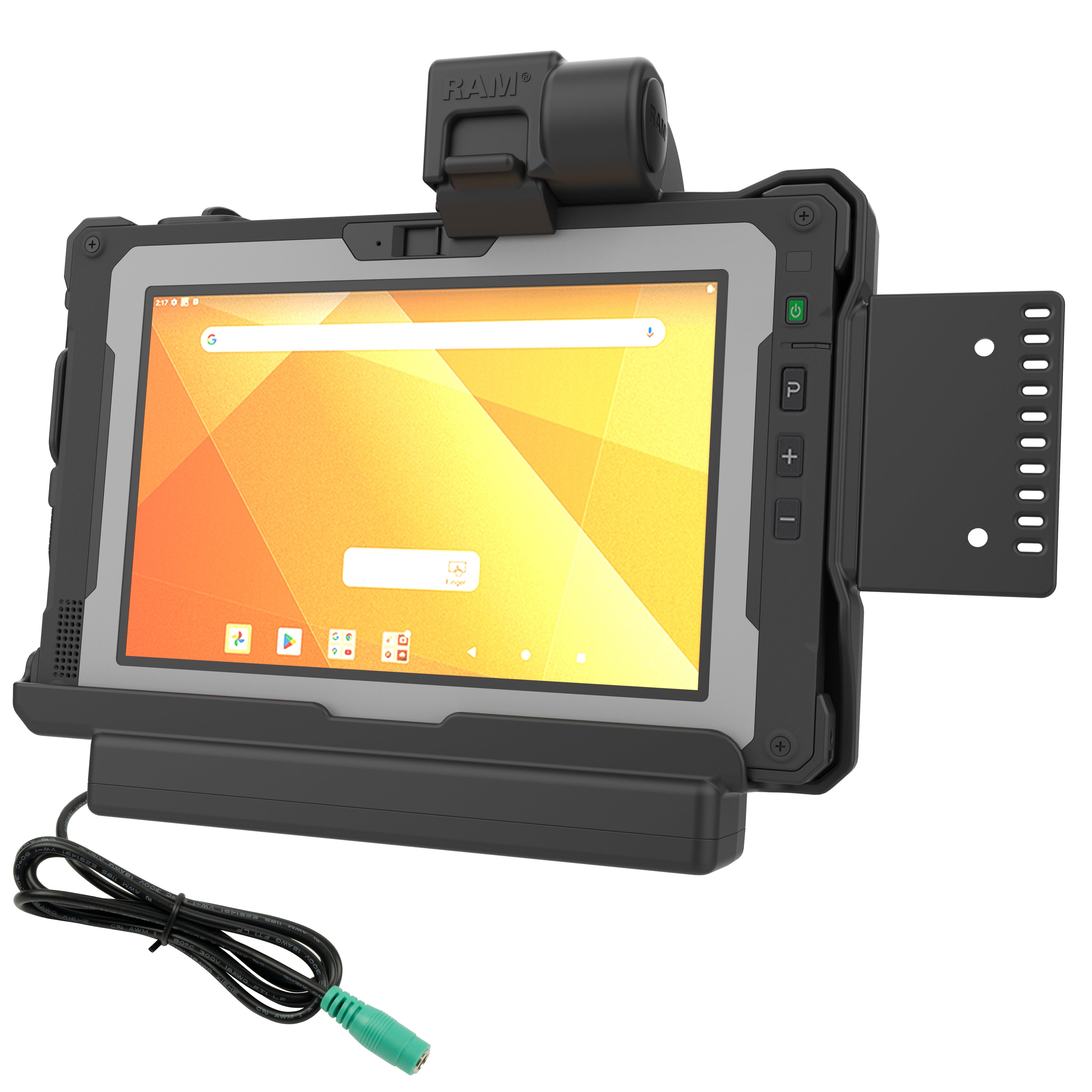 RAM-HOL-GE5PU:RAM-HOL-GE5PU_1:RAM® Form-Fit Powered Dock for Getac ZX80
