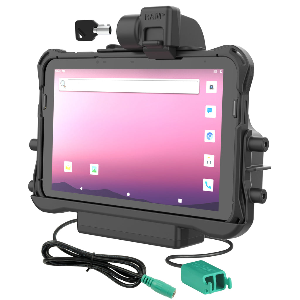 RAM-HOL-HON11PD2KLU:RAM-HOL-HON11PD2KLU_1:RAM® Locking Power + Dual USB Dock for Honeywell ScanPal EDA10A