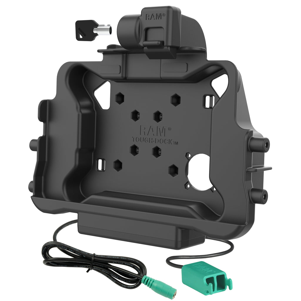 RAM-HOL-HON11PD2KLU:RAM-HOL-HON11PD2KLU_1:RAM® Locking Power + Dual USB Dock for Honeywell ScanPal EDA10A