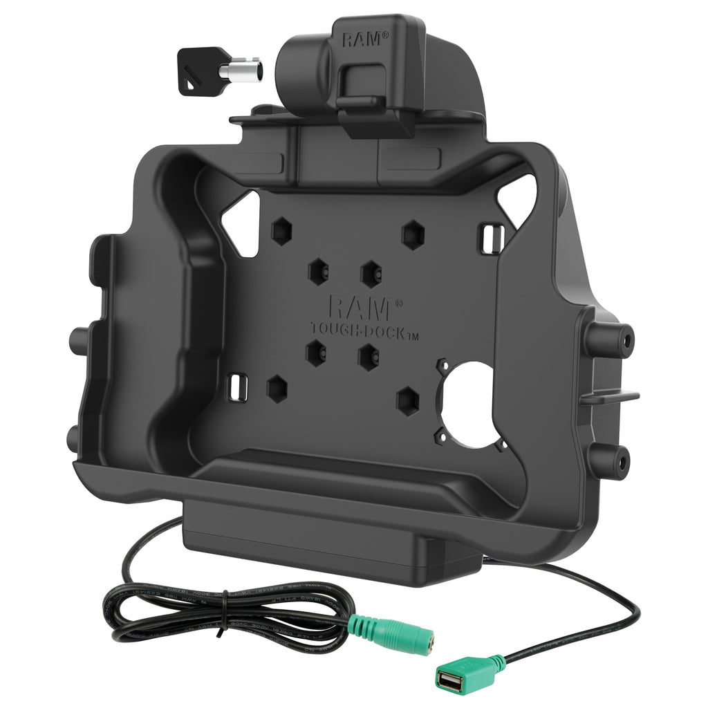 RAM-HOL-HON11PDKLU:RAM-HOL-HON11PDKLU_1:RAM® Locking Power + Data Dock for Honeywell ScanPal EDA10A