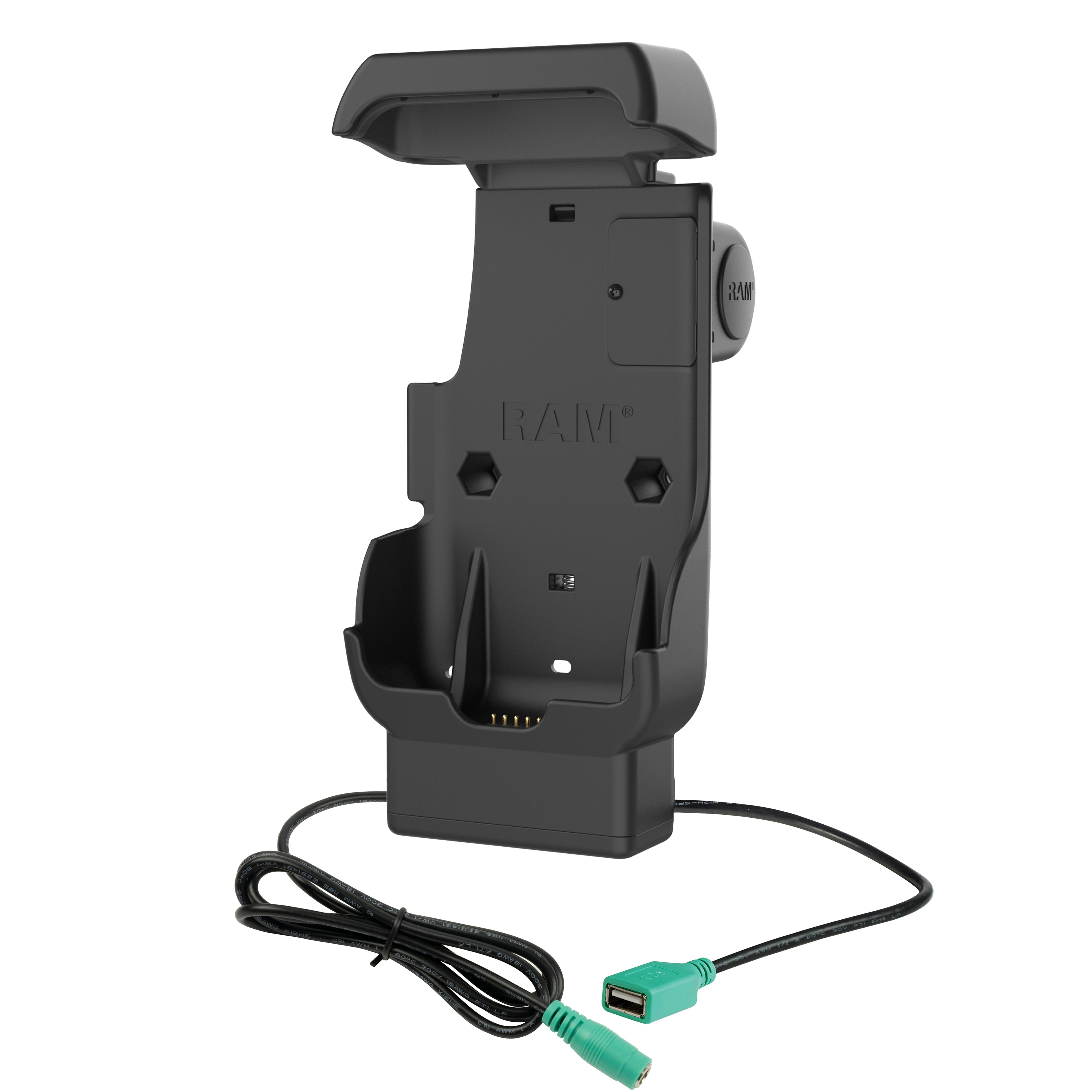 RAM-HOL-HON12PDU:RAM-HOL-HON12PDU_1:RAM® Powered Dock + USB-A for Honeywell CT40/45/47