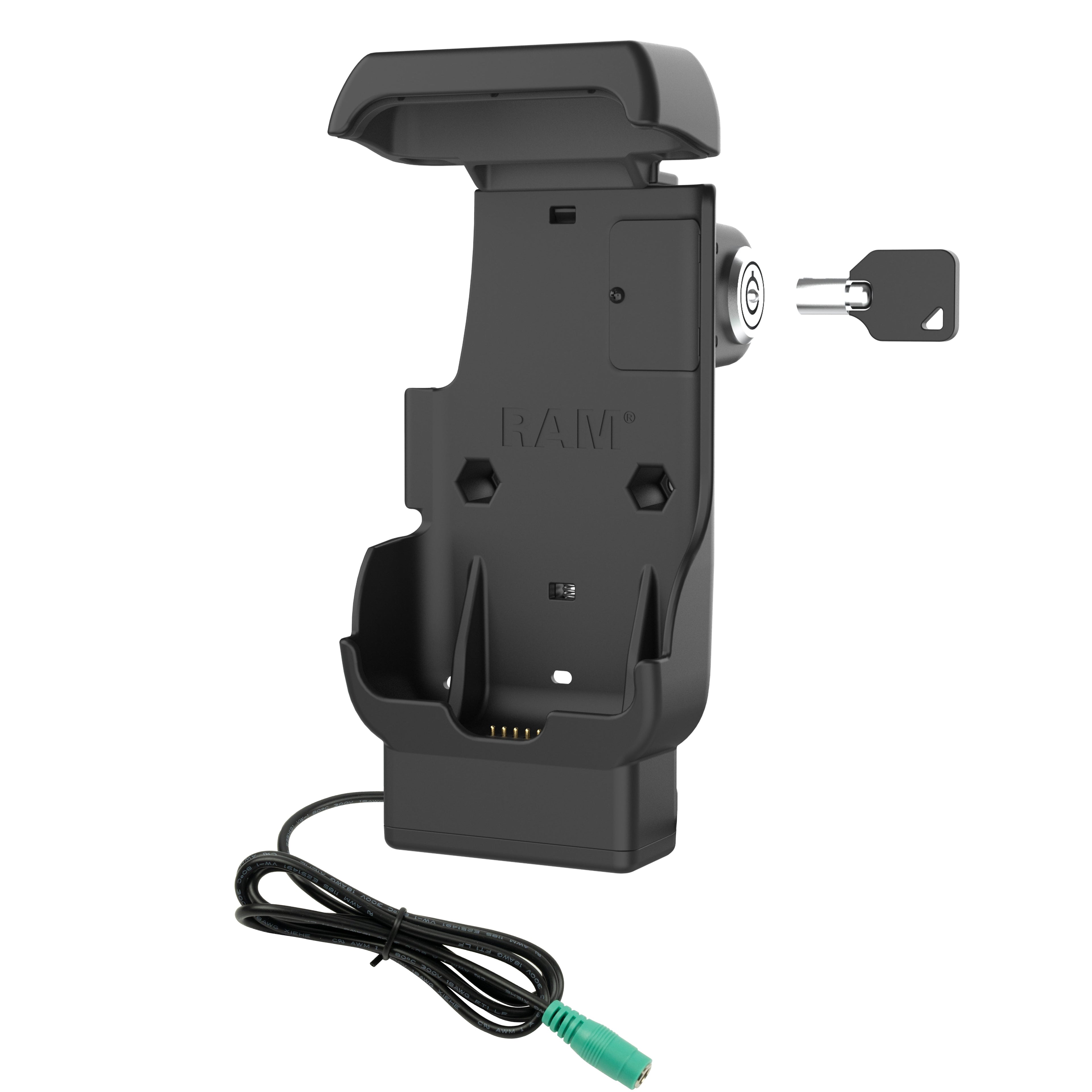 RAM-HOL-HON12PLU:RAM-HOL-HON12PLU_1:RAM® Locking Powered Dock for Honeywell CT40/45/47