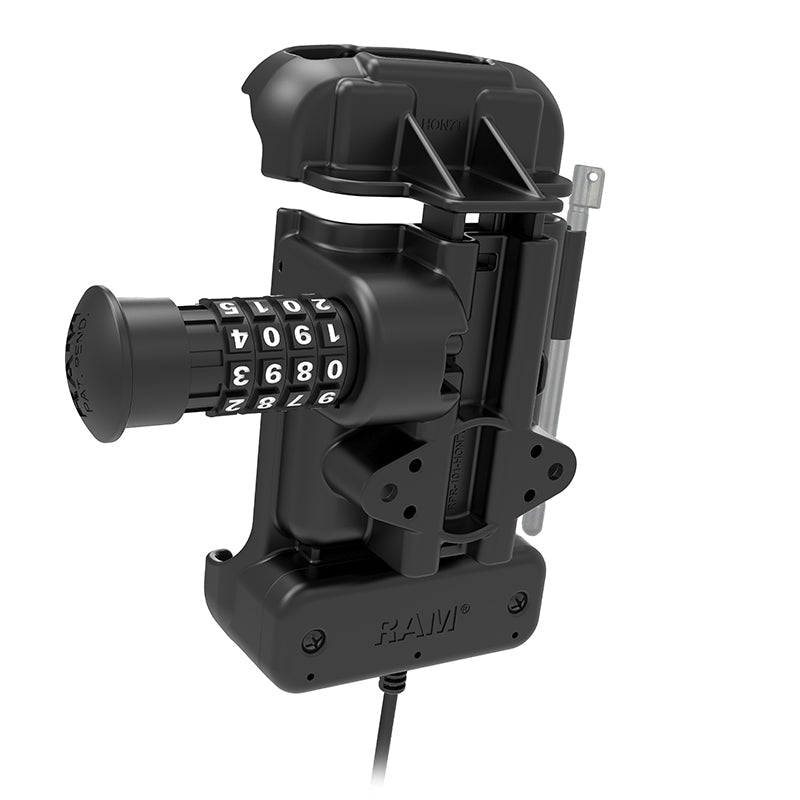 RAM-HOL-HON7CLU:RAM-HOL-HON7CLU_1:RAM® Combo-Locking Form-Fit Powered Dock for Honeywell CT50 & CT60