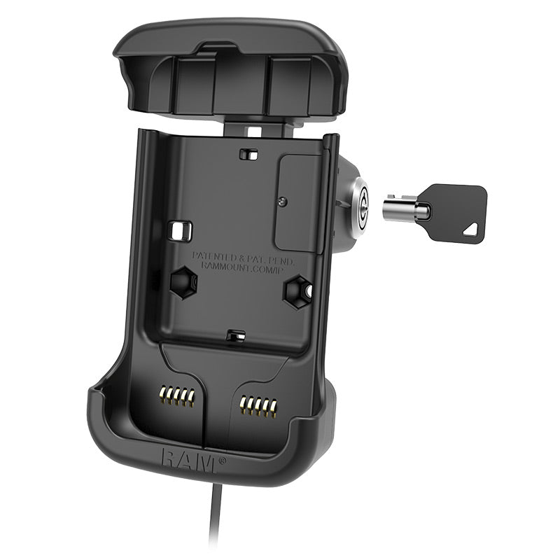 RAM-HOL-HON7KLU:RAM-HOL-HON7KLU_1:RAM® Key-Locking Form-Fit Powered Dock for Honeywell CT50, CT60 Series