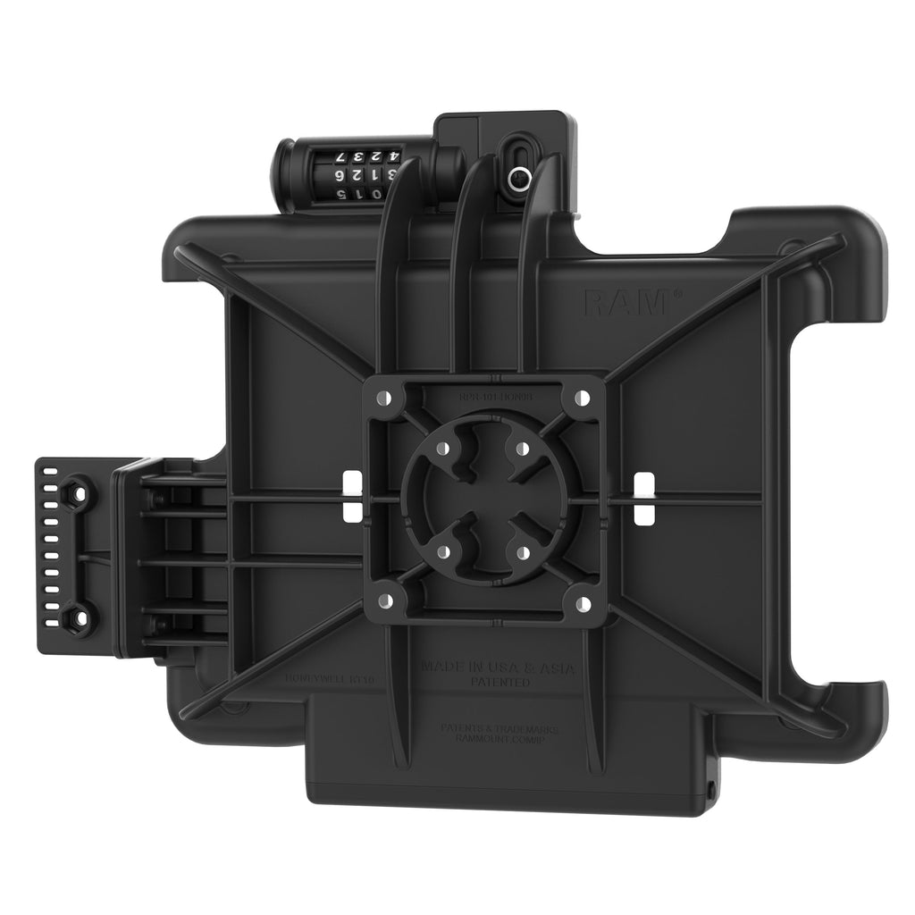 RAM-HOL-HON9CLU:RAM-HOL-HON9CLU_1:RAM® Combo Locking Form-Fit Holder for Honeywell RT10 Tablet
