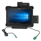 RAM-HOL-HON9PDCLU:RAM-HOL-HON9PDCLU_1:RAM® Combo Locking Power + Data Dock for Honeywell RT10 Tablet