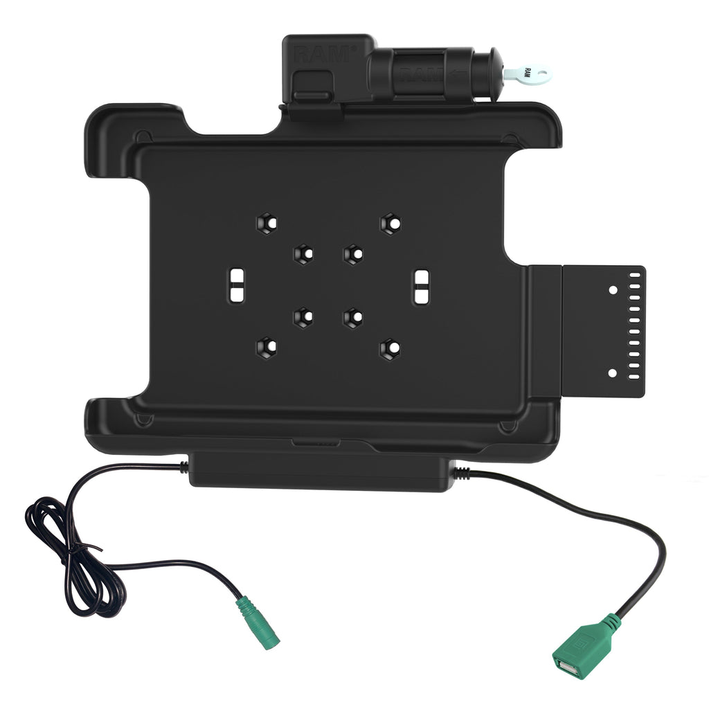 RAM-HOL-HON9PDKLU:RAM-HOL-HON9PDKLU_1:RAM® Key Locking Power + Data Dock for Honeywell RT10 Tablet