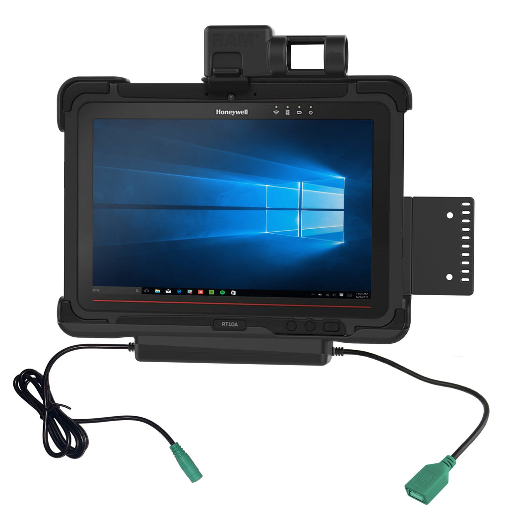 RAM-HOL-HON9PDU:RAM-HOL-HON9PDU_1:RAM® Power + Data Dock for Honeywell RT10 Tablet