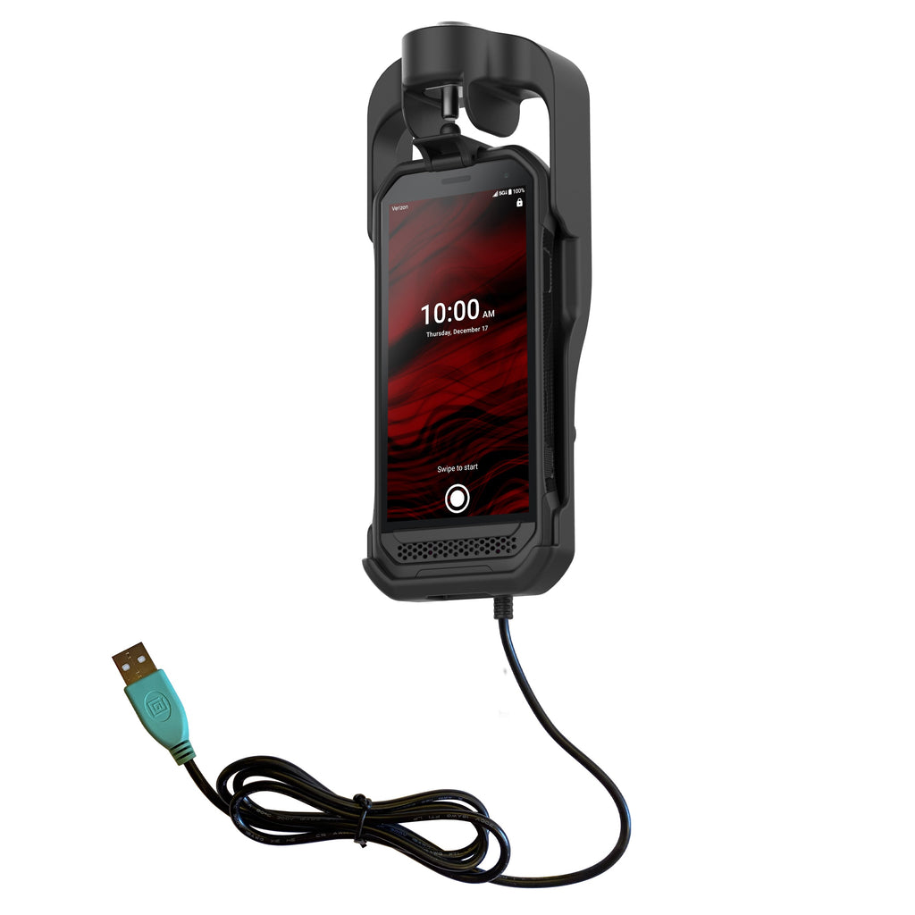 RAM-HOL-KYO1PLU:RAM-HOL-KYO1PLU_1:RAM® EZ-Roll'r™ Powered Locking Dock for Kyocera DuraForce Ultra E7110