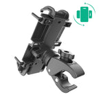 RAM-HOL-PD4-400-1RU:RAM-HOL-PD4-400-1RU_1:RAM® Quick-Grip™ XL Phone Mount with Rotating Low-Profile Tough-Claw™
