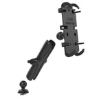 RAM-HOL-PD4-C-354-TRA1U:RAM-HOL-PD4-C-354-TRA1U_1:RAM® Quick-Grip™ XL Phone Mount with Track Ball™ Base - Long