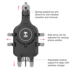 RAM-HOL-PD5B-W2MU:RAM-HOL-PD5B-W2MU_1:RAM® Quick-Grip™ Pro with Ball & Qi2 15W Wireless Charger