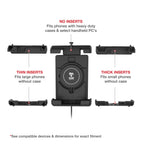 RAM-HOL-PD7B-W2MU:RAM-HOL-PD7B-W2MU_1:RAM® Quick-Grip™ Pro XL with Ball & Qi2 15W Wireless Charger