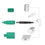 RAM-HOL-SAM52CP-1AU:RAM-HOL-SAM52CP-1AU_1:RAM® EZ-Roll'r™ Power & Data Dock for Tab Active5 Pro & 4 Pro