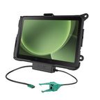 RAM-HOL-SAM52CP-RJ45AU:RAM-HOL-SAM52CP-RJ45AU_1:RAM® USB-C Powered Dock + USB-A & RJ45 Data for Tab Active5 Pro & 4 Pro