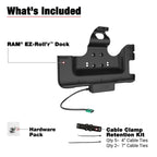 RAM-HOL-SAM52CPU:RAM-HOL-SAM52CPU_1:RAM® USB-C Powered Dock for Samsung Tab Active5 Pro & 4 Pro