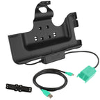 RAM-HOL-SAM52PD2U:RAM-HOL-SAM52PD2U_1:RAM® Power & Dual USB Data Dock for Tab Active5 Pro & 4 Pro