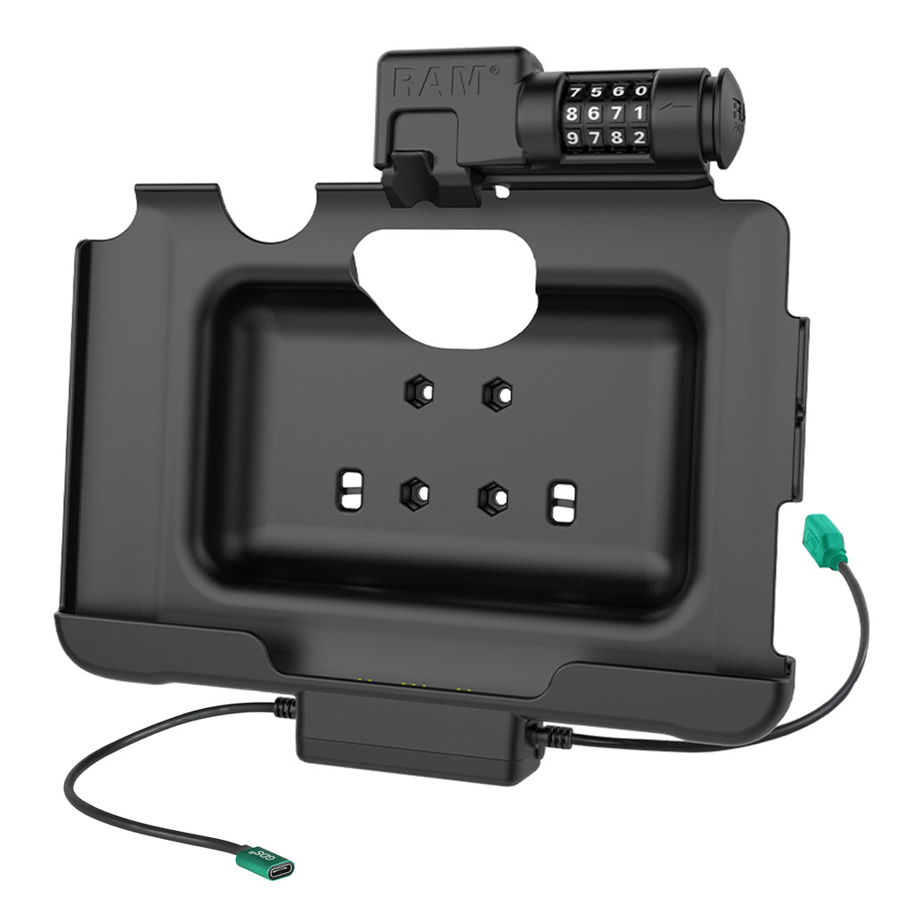 RAM-HOL-SAM57CPCL-1AU:RAM-HOL-SAM57CPCL-1AU_1:RAM® Combo-Locking Power + Data Dock for Tab Active5 Pro & 4 Pro