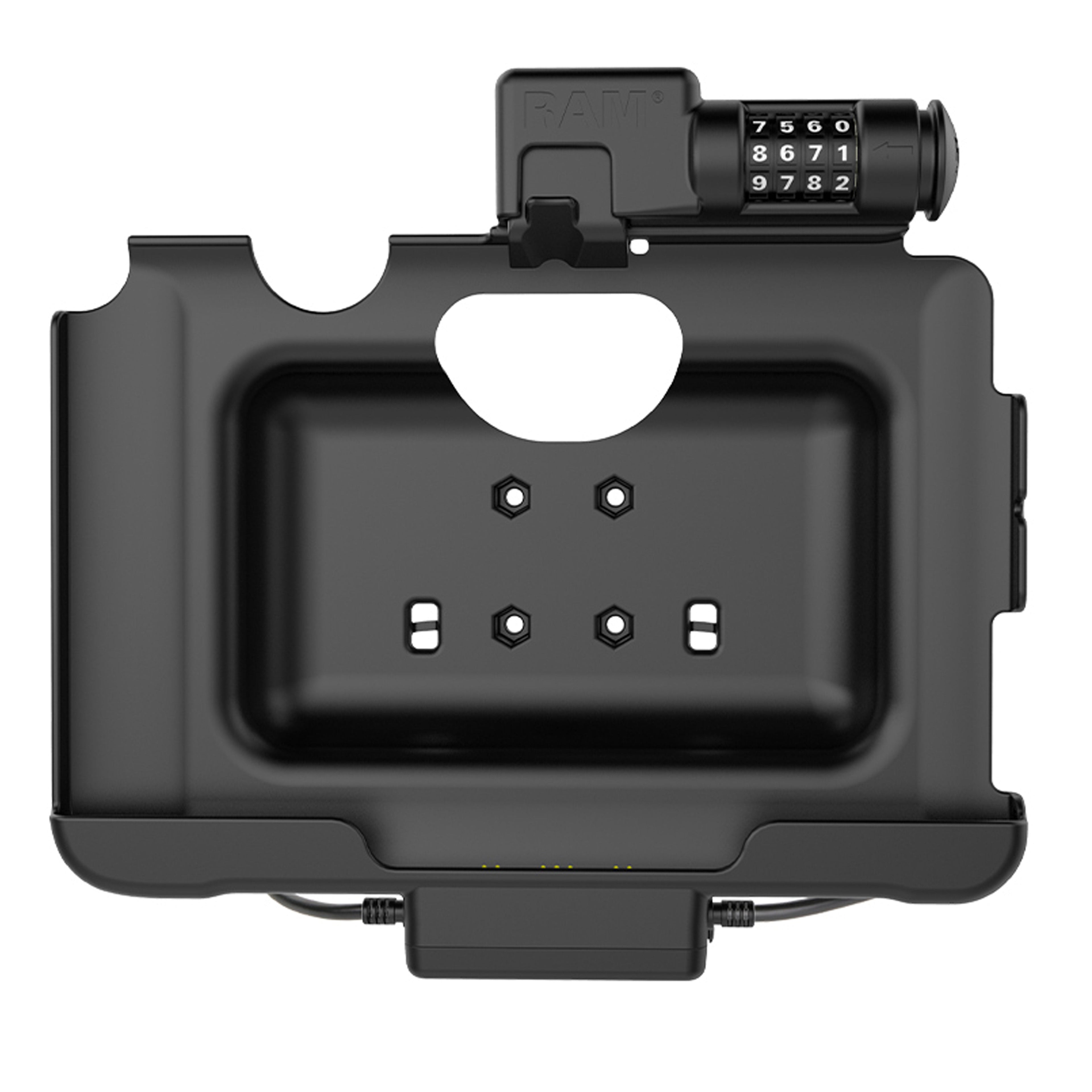 RAM-HOL-SAM57CPCL-1AU:RAM-HOL-SAM57CPCL-1AU_1:RAM® Combo-Locking Power + Data Dock for Tab Active5 Pro & 4 Pro
