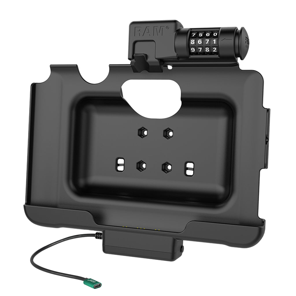 RAM-HOL-SAM57CPCLU:RAM-HOL-SAM57CPCLU_1:RAM® Combo-Locking USB-C Dock for Tab Active5 Pro & 4 Pro