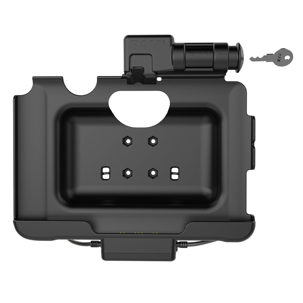 RAM-HOL-SAM57CPKL-1AU:RAM-HOL-SAM57CPKL-1AU_1:RAM® Key-Locking Power + Data Dock for Tab Active5 Pro & 4 Pro