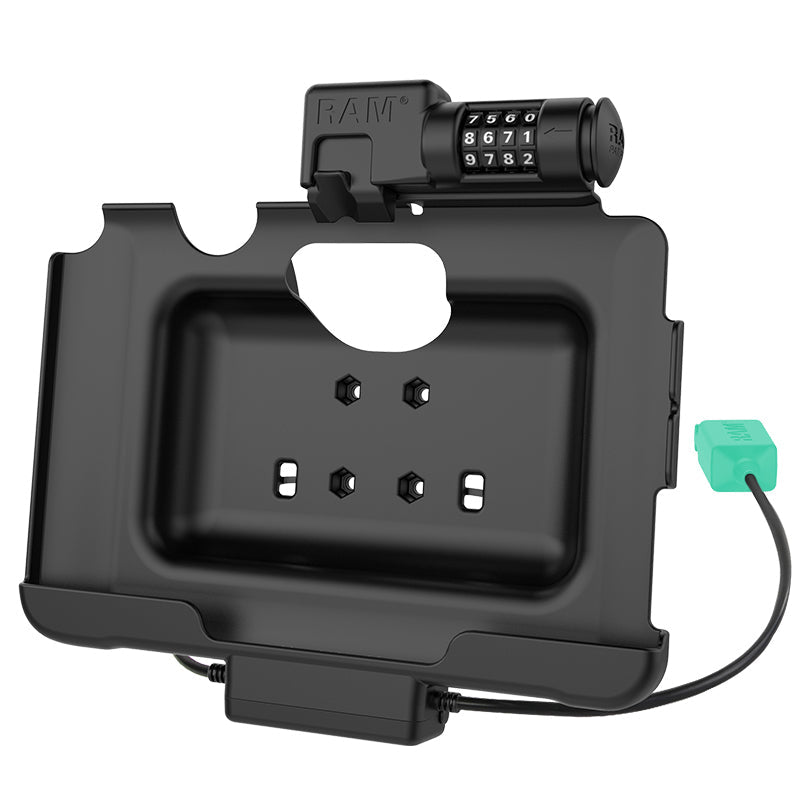 RAM-HOL-SAM57PD2CLU:RAM-HOL-SAM57PD2CLU_1:RAM® Combo-Lock Power + Dual USB Data Dock for Tab Active5 Pro & 4 Pro