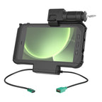 RAM-HOL-SAM58CPKL-1AU:RAM-HOL-SAM58CPKL-1AU_.1:RAM® Key Locking Power + Data Dock for Samsung Tab Active5 & 3