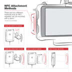 RAM-HOL-SAM58CPKL-NFCU:RAM-HOL-SAM58CPKL-NFCU_1:RAM® Locking USB-C Powered Dock for Tab Active5 & 3 with NFC Extender