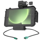 RAM-HOL-SAM58CPKLN-1AU:RAM-HOL-SAM58CPKLN-1AU_1:RAM® Locking Modular Power + Single USB Dock for Samsung Tab Active5 & 3