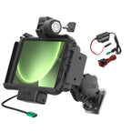 RAM-HOL-SAM58CPKLN-225-V7CU:RAM-HOL-SAM58CPKLN-225-V7CU_1:RAM® Locking Modular Powered Dock & Mount for Samsung Tab Active...