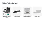 RAM-HOL-SAM58PD2KLU:RAM-HOL-SAM58PD2KLU_1:RAM® Key Locking Power + Dual USB Dock for Samsung Tab Active5 & 3