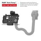 RAM-HOL-SAM58PD2TU:RAM-HOL-SAM58PD2TU_1:RAM® Low-Profile Power + Dual USB Dock for Tab Active5 & 3