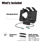 RAM-HOL-SAM60CP-CU:RAM-HOL-SAM60CP-CU_1:RAM® USB-C Powered Dock + USB-C Data for Samsung Tab Active5 & 3