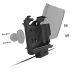 RAM-HOL-SAM60PD2U:RAM-HOL-SAM60PD2U_1:RAM® EZ Roll'r™ Dual USB Dock for Samsung Tab Active5 & 3