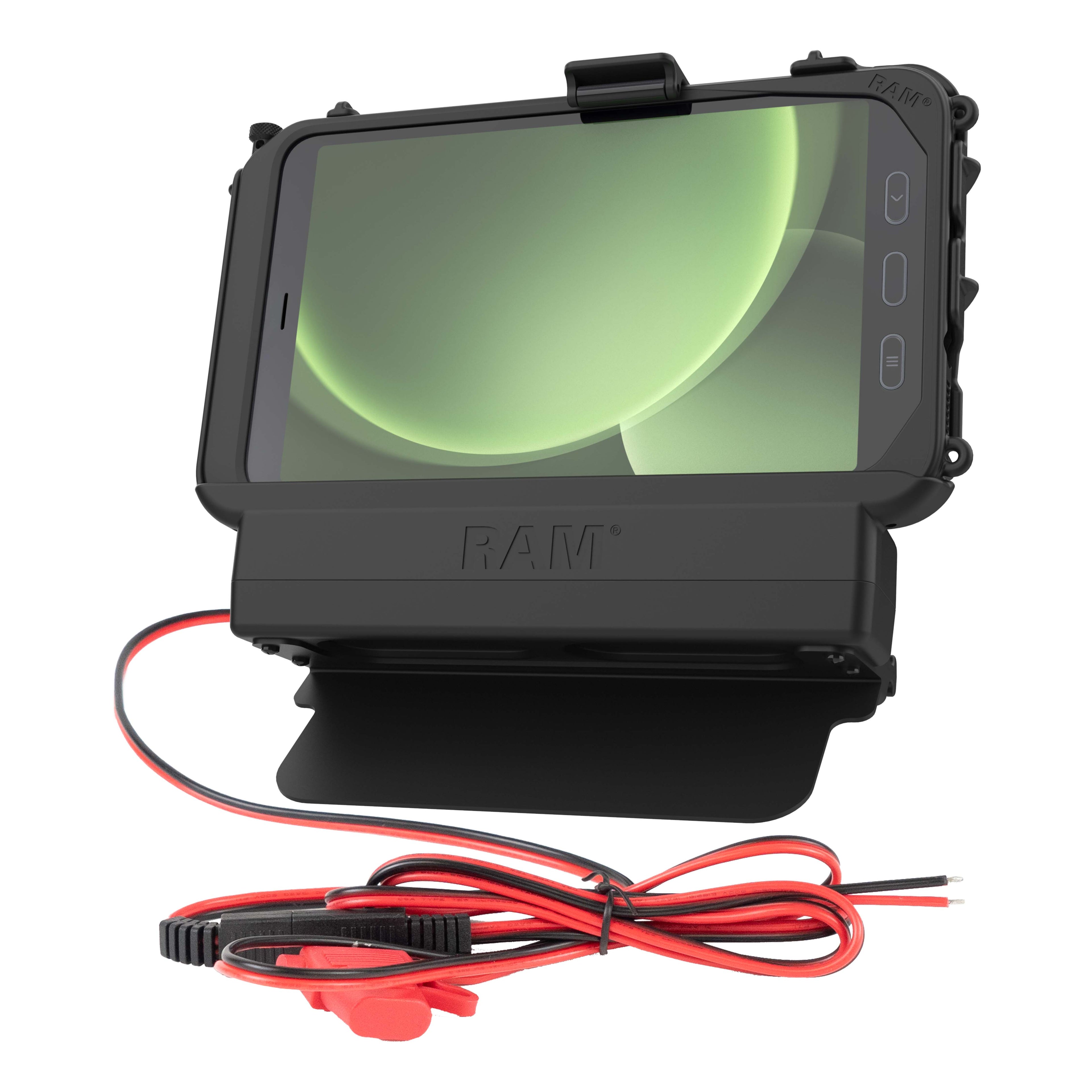 RAM-HOL-SAM61PU:RAM-HOL-SAM61PU_1:RAM® Powered Dock for Tab Active5 & 3 with Speaker Box