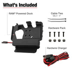 RAM-HOL-SAM61PU:RAM-HOL-SAM61PU_1:RAM® Powered Dock for Tab Active5 & 3 with Speaker Box