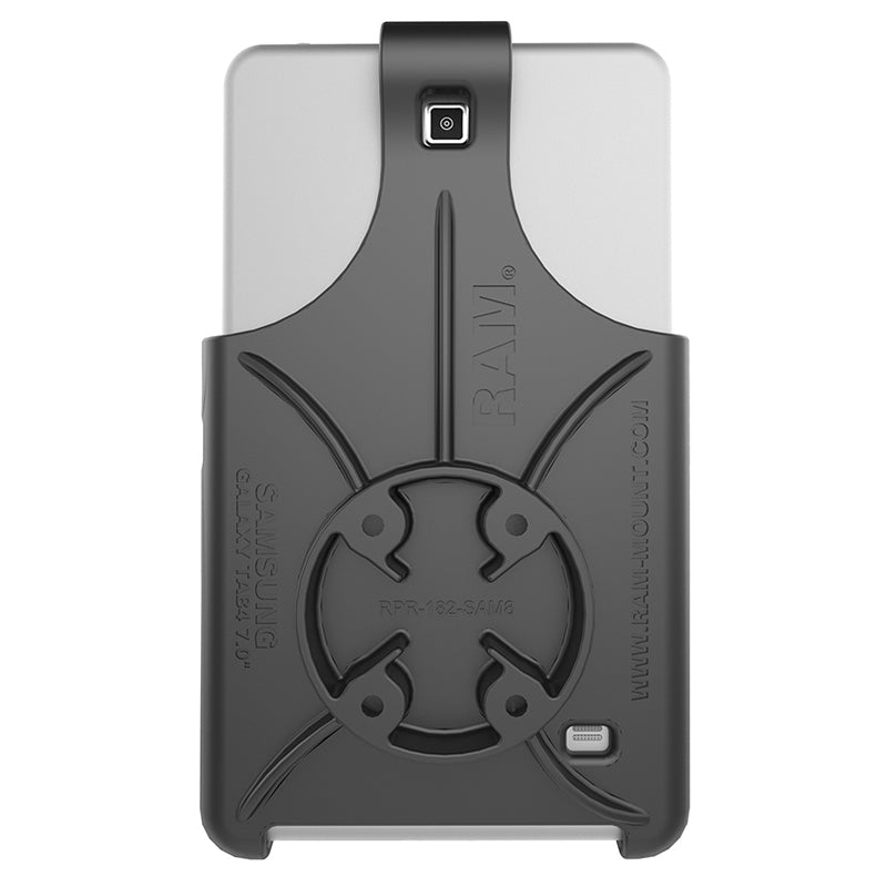 RAM-HOL-SAM8U:RAM-HOL-SAM8U_1:RAM® EZ-Roll'r™ Cradle for Samsung Galaxy Tab 4 7.0