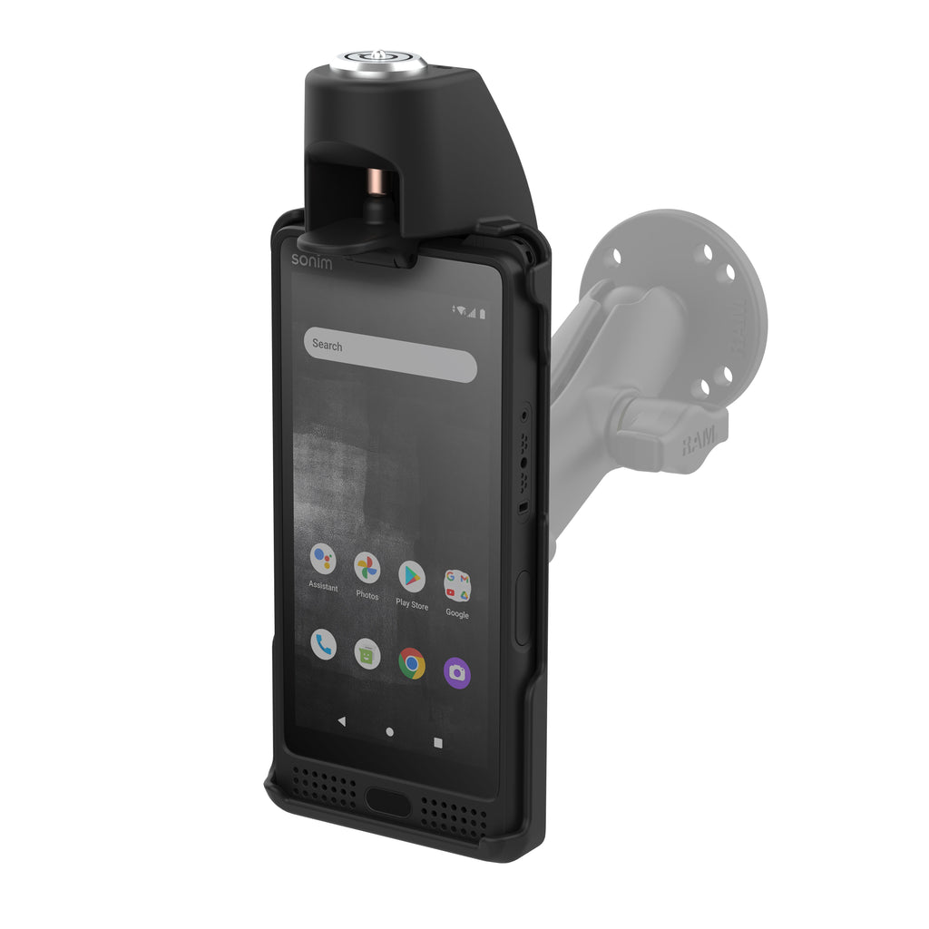 RAM-HOL-SNM4LU:RAM-HOL-SNM4LU_1:RAM® EZ-Roll'r™ Locking Cradle for Sonim XP10